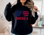 Merica Shirt, 4th of July Hoodie, Freedom Hoodie, Independence Day Hoodie, Fourth Of July Hoodie, Patriotic Family Hoodie, USA Hoodie