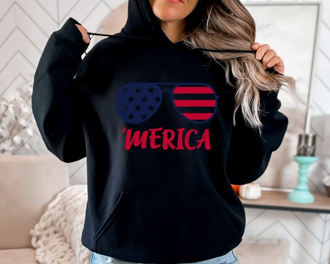 Merica Shirt, 4Th Of July Hoodie, Freedom Hoodie, Independence Day Hoodie, Fourth Of July Hoodie, Patriotic Family Hoodie, Usa Hoodie