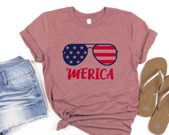 Merica Shirt, 4Th Of July Shirt, Freedom Shirt, Independence Day T-Shirt,Fourth Of July Shirt,Patriotic Family Shirts,Usa Shirt,Gift For Her 4