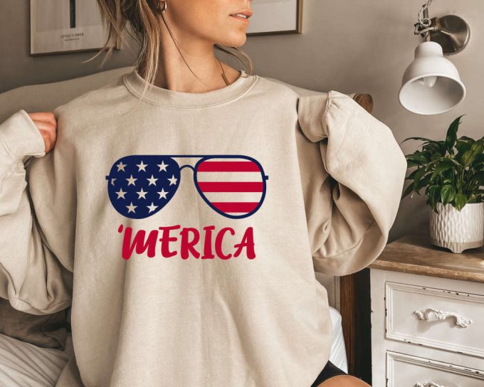 Merica Shirt, 4Th Of July Sweatshirt,Freedom Sweater,Independence Day Sweatshirt,Fourth Of July Sweater,Patriotic Family Sweater,Usa Sweater 3