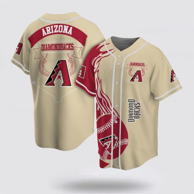 Mlb Arizona Diamondbacks Baseball Jersey Classic For Fans Jersey 2