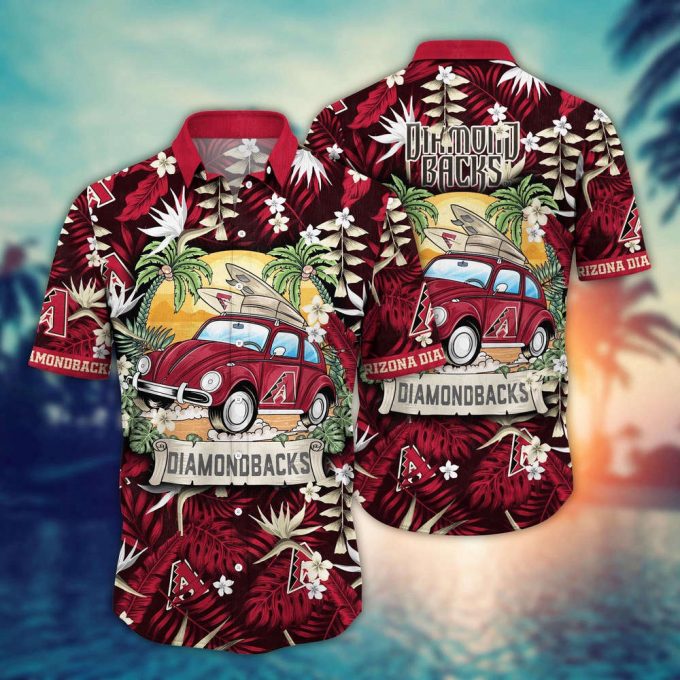 Mlb Arizona Diamondbacks Hawaiian Shirt Summer Heatwave For Sports Fans 2