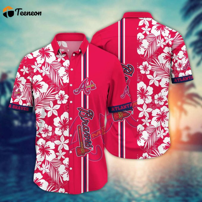 Mlb Atlanta Braves Hawaiian Shirt Swing Into Summer For Sports Fans 1