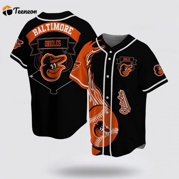 Mlb Baltimore Orioles Baseball Jersey Classic For Fans Jersey 1