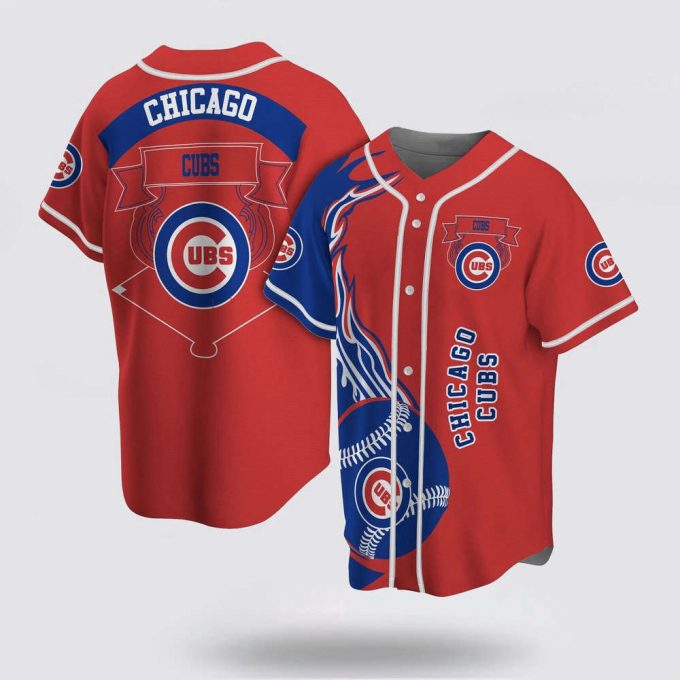 Mlb Chicago Cubs Baseball Jersey Classic For Fans Jersey 2