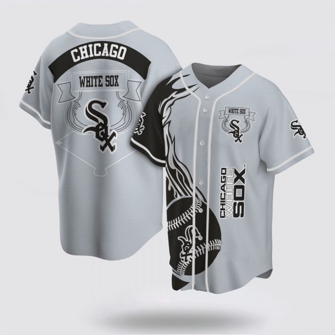 Mlb Chicago White Sox Baseball Jersey Classic For Fans Jersey 2