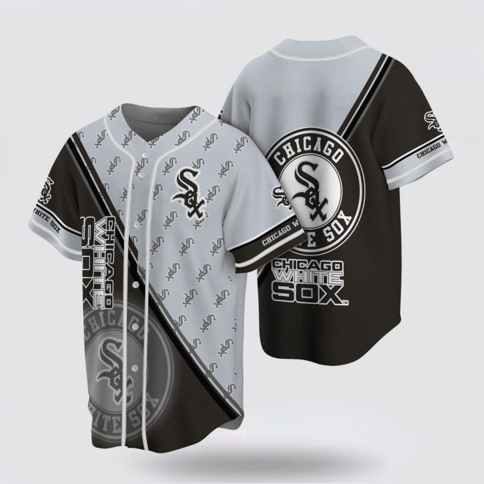 Mlb Chicago White Sox Baseball Jersey Straightforward Design For Fans Jersey 2