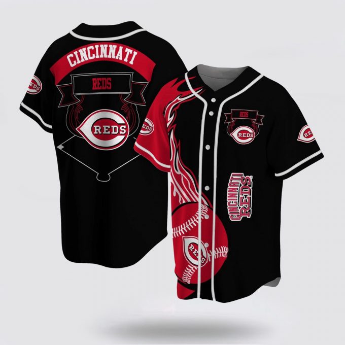 Mlb Cincinnati Reds Baseball Jersey Classic For Fans Jersey 2