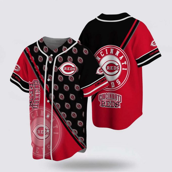 Mlb Cincinnati Reds Baseball Jersey Simple Design For Fans Jersey 2