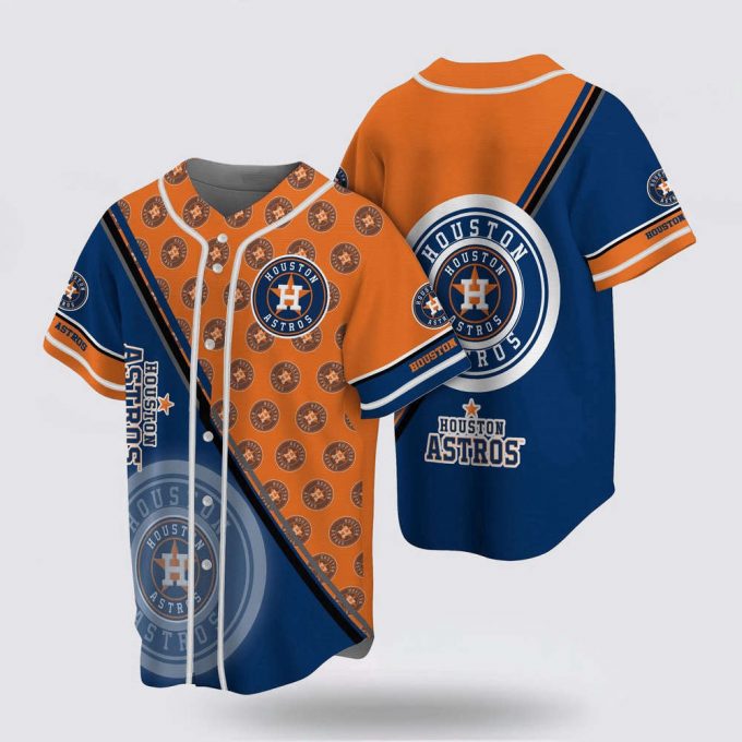 Mlb Houston Astros Baseball Jersey Classic Design For Fans Jersey 2