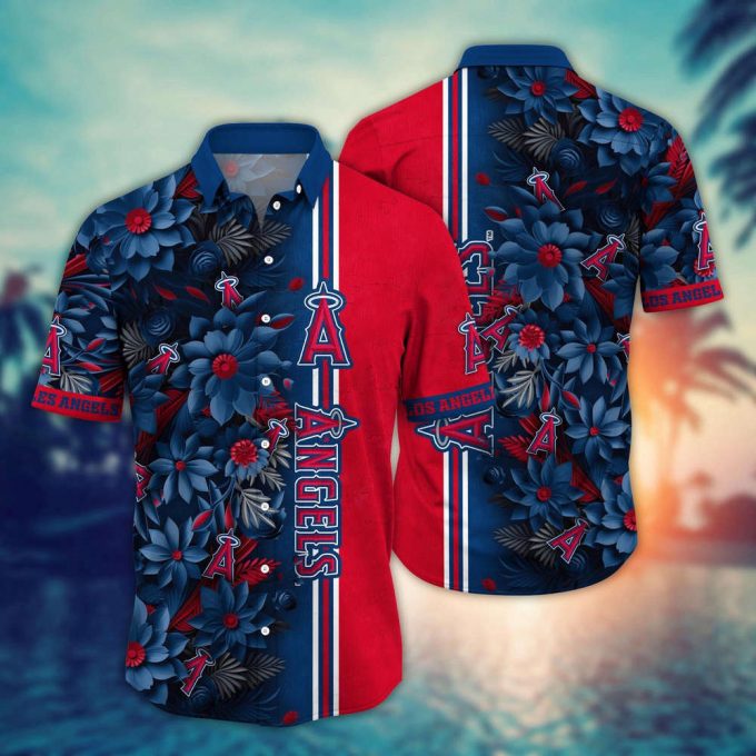Mlb Los Angeles Angels Hawaiian Shirt Steal The Bases Steal The Show For Fans 2