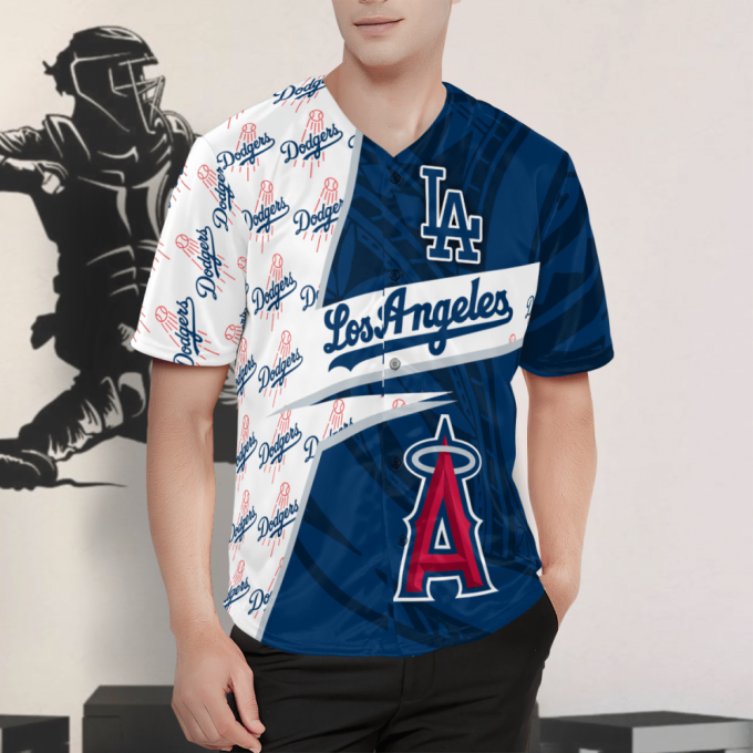 Mlb Los Angeles Dodgers Baseball Jersey 6
