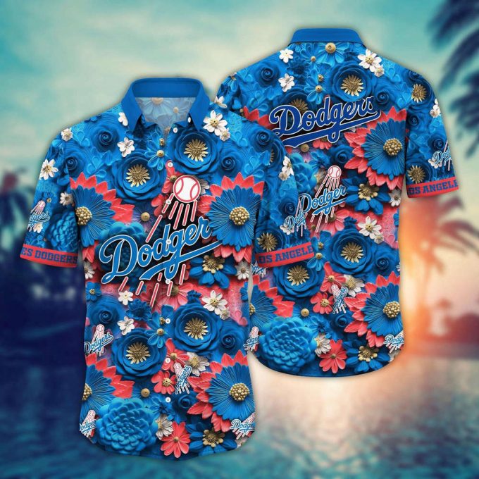 Mlb Los Angeles Dodgers Hawaiian Shirt Hitting Fashion Highs For Fans 2