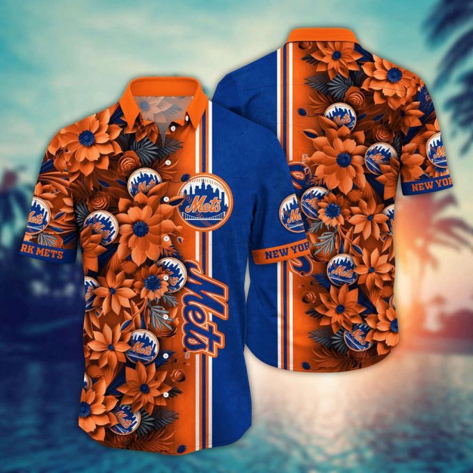 Mlb New York Mets Hawaiian Shirt Steal The Bases Steal The Show For Fans