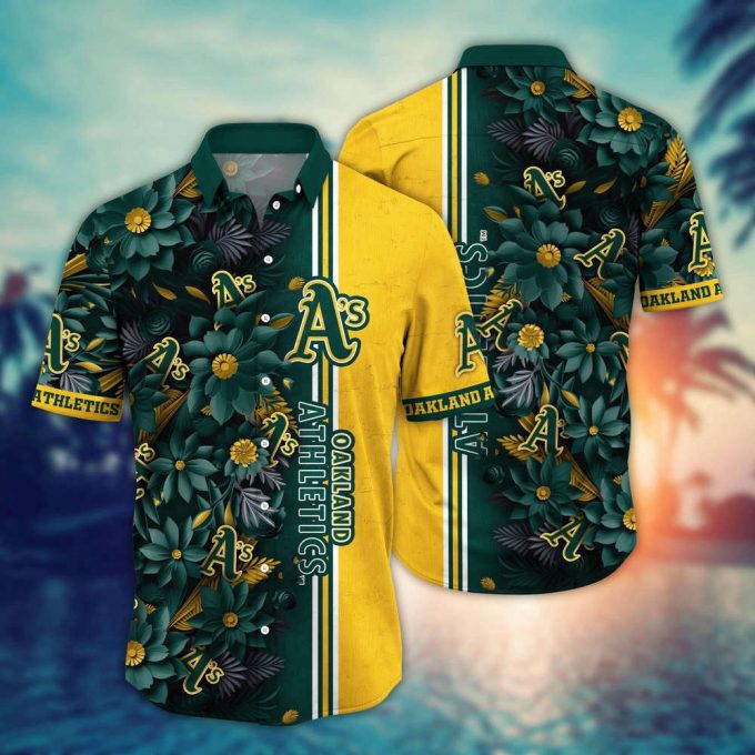 Mlb Oakland Athletics Hawaiian Shirt Steal The Bases Steal The Show For Fans