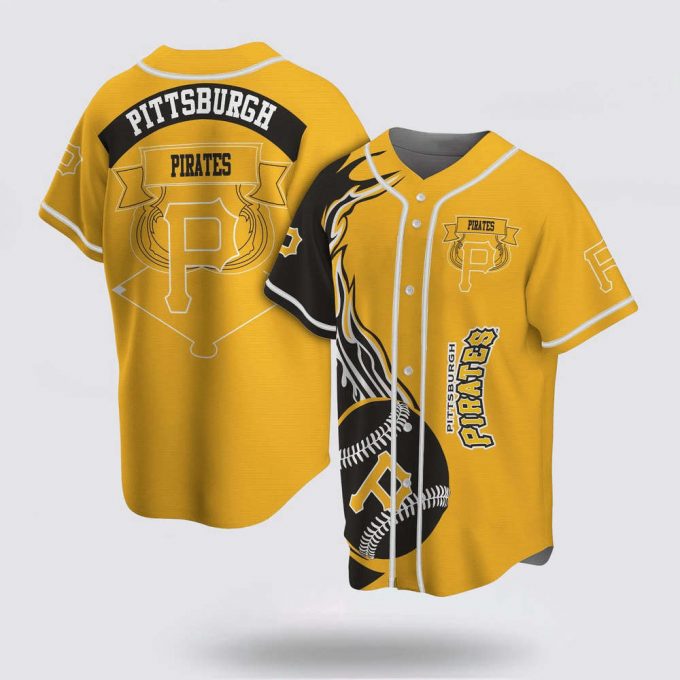 Mlb Pittsburgh Pirates Baseball Jersey Classic For Fans Jersey 2