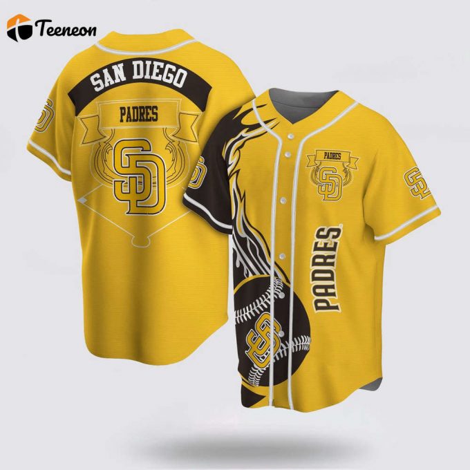 Mlb San Diego Padres Baseball Jersey Classic For Fans Jersey