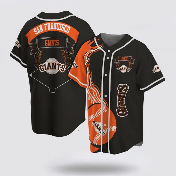 Mlb San Francisco Giants Baseball Jersey Classic For Fans Jersey 2