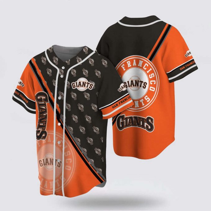 Mlb San Francisco Giants Baseball Jersey Simple Design For Fans Jersey 2