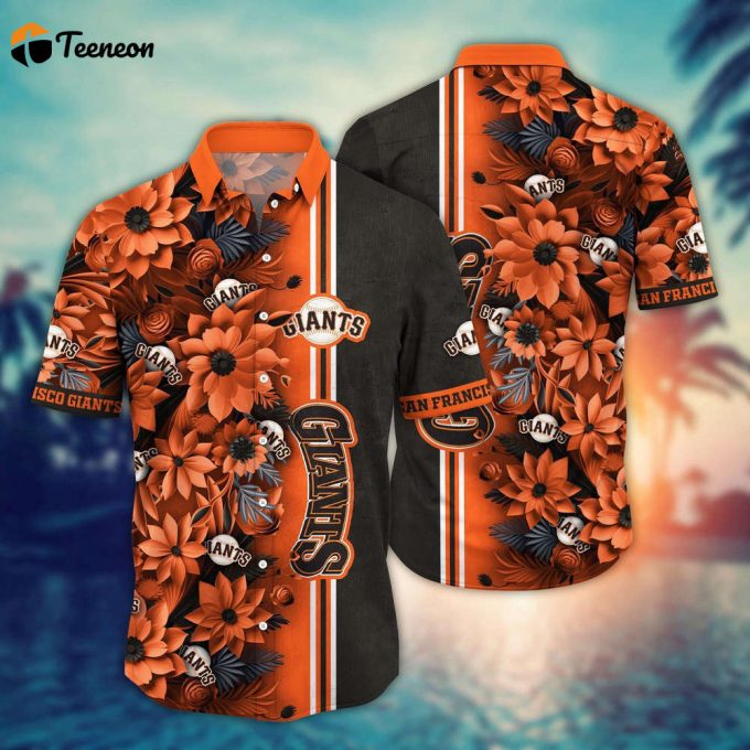 Mlb San Francisco Giants Hawaiian Shirt Steal The Bases Steal The Show For Fans 1