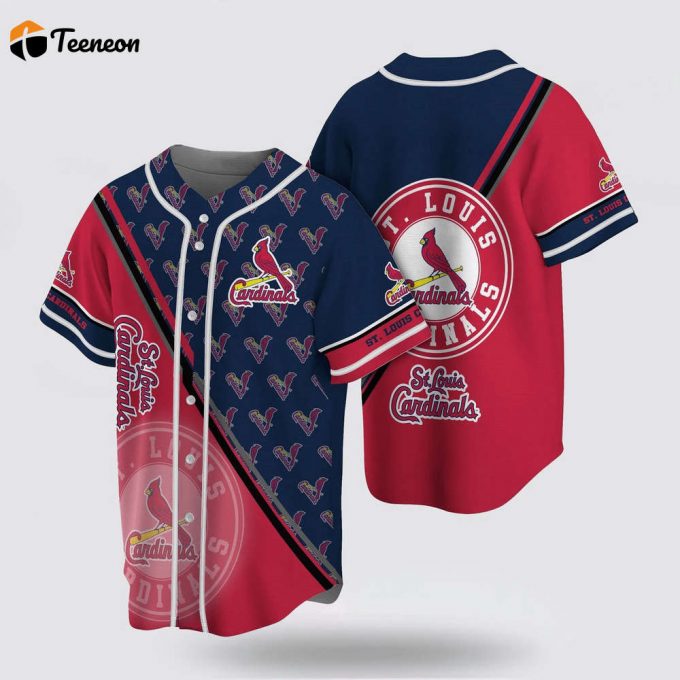 Mlb St. Louis Cardinals Baseball Jersey For Fan Mlb