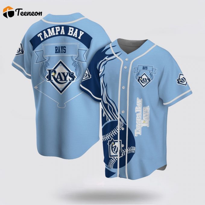 Mlb Tampa Bay Rays Baseball Jersey Classic For Fans Jersey 1