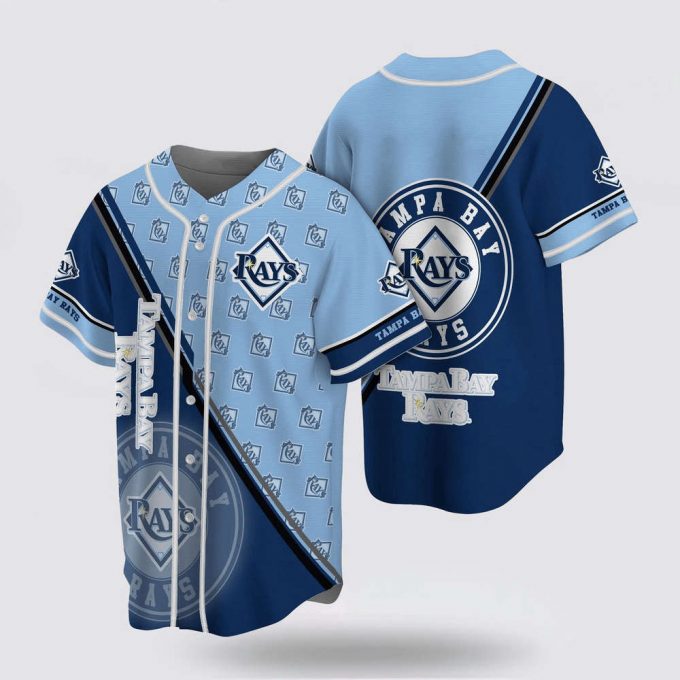 Mlb Tampa Bay Rays Baseball Jersey Simple Design For Fans Jersey