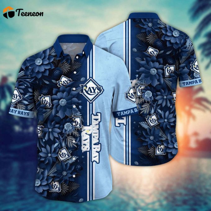 Mlb Tampa Bay Rays Hawaiian Shirt Steal The Bases Steal The Show For Fans 1
