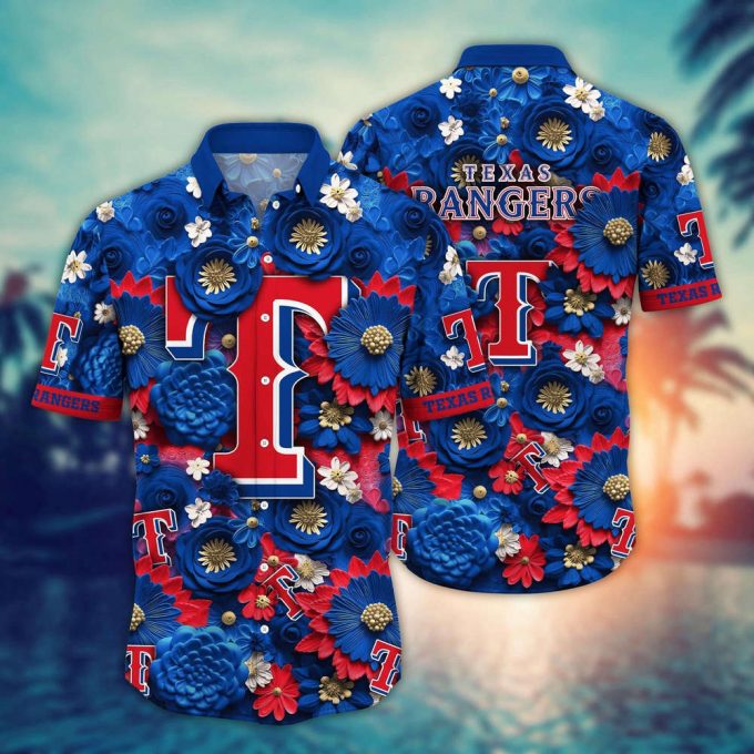 Mlb Texas Rangers Hawaiian Shirt Hitting Fashion Highs For Fans 2