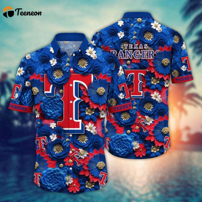 Mlb Texas Rangers Hawaiian Shirt Hitting Fashion Highs For Fans 1