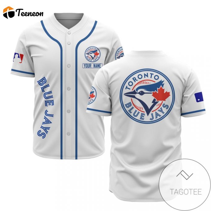 Mlb Toronto Blue Jays Custom Name Baseball Jersey Unisex Shirt 1