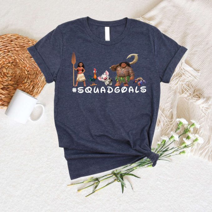 Disney Moana Characters Shirt: Maui Gramma Tala Rooster Family Vacation Gift Shirts 2