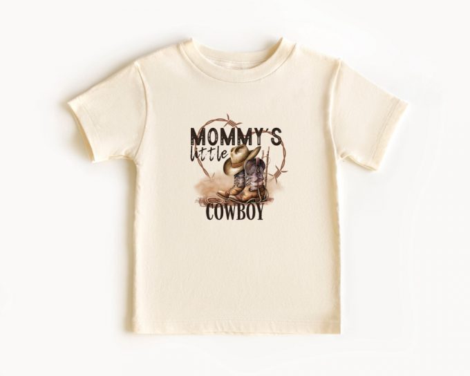 Mommy'S Little Cowboy Shirt,Cowboy Shirt,West Kids Shirt,Cowboy Hat Shirt,Cowboy Kids Tee,Cowboy Shirt,Cowboy Theme, Boho Cowboy Toddler Tee 4