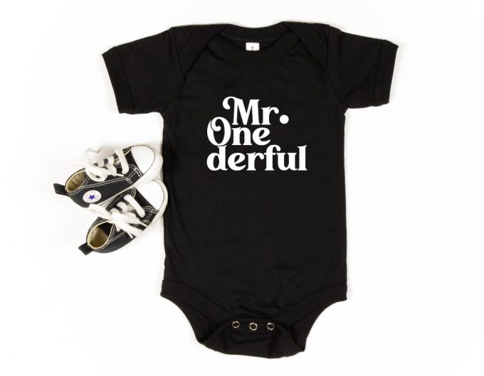 Mr Onederful Birthday Shirt - Boy S 1St Birthday Onesie Its My First Birthday 2