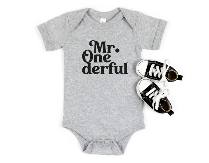 Mr Onederful Birthday Shirt - Boy S 1St Birthday Onesie Its My First Birthday 3