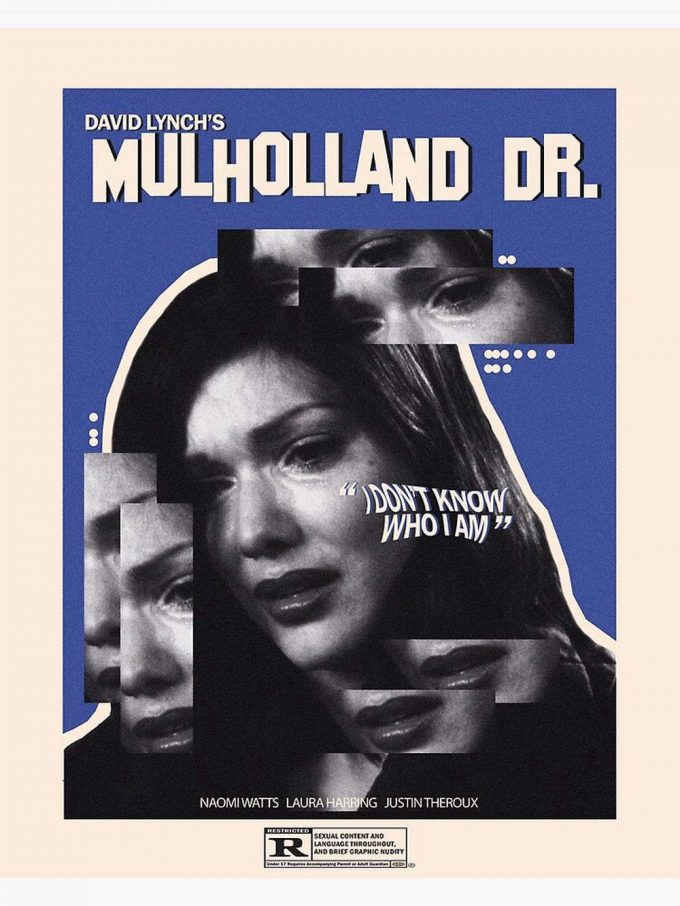 Mulholland Drive Movie Poster For Home Decor Gift Premium Matte Vertical Poster For Home Decor Gift 2