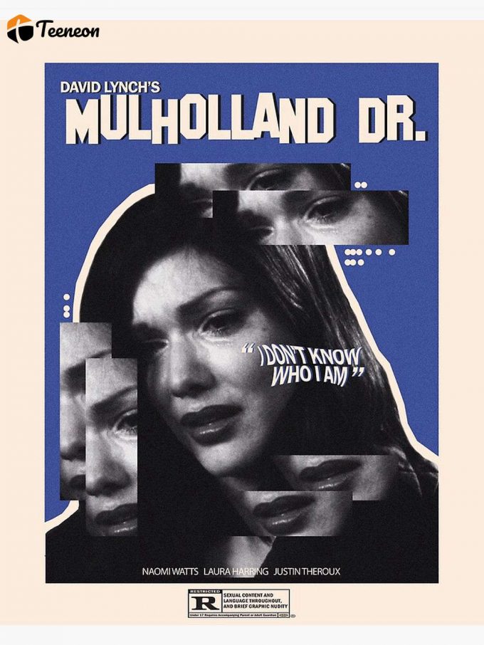 Mulholland Drive Movie Poster For Home Decor Gift Premium Matte Vertical Poster For Home Decor Gift 1