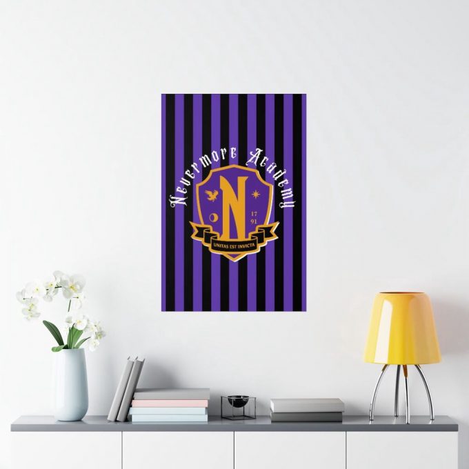 Nevermore Academy Premium Matte Vertical Posters | Nevermore Decor 3