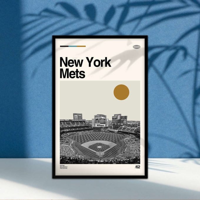 New York Mets Poster For Home Decor Gift, Retro Poster For Home Decor Gift, Minimalist Art, Vintage Poster For Home Decor Gift, Wall Art, New York Mets Print, Minimalist Poster For Home Decor Gift, Custom Poster For Home Decor Gift 2
