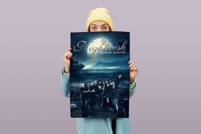 Nightwish Poster For Home Decor Gift | Nightwish Band | Nightwish Prints | Metal Music Poster For Home Decor Gift 3