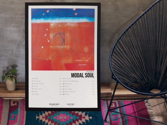 Nujabes - Modal Soul | Album Cover Poster For Home Decor Gift 2