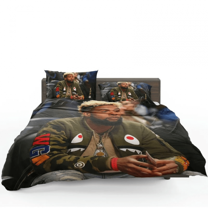 Odell Beckham Jr Bedding Set Gift For Fans: Perfect Gift For Fans &Amp;Amp; Sleep In Style! 1