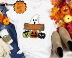 Personalized Halloween Shirt, Custom Fall Shirt, Pumpkin Cat Shirt, Boy Halloween Shirt, Girl Halloween Shirt, Kids Toddler Halloween Shirt