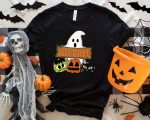 Personalized Halloween Shirt, Custom Fall Shirt, Pumpkin Cat Shirt, Boy Halloween Shirt, Girl Halloween Shirt, Kids Toddler Halloween Shirt