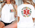 Custom ICU Nurse Shirt: Personalized Gift for Nurse Graduation & Cute Student Tee – Ideal Nurse Gift for Her