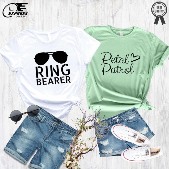 Engaging Petal Patrol &Amp; Ring Security Shirt: Ideal For Wedding Rehearsals &Amp; Party 2