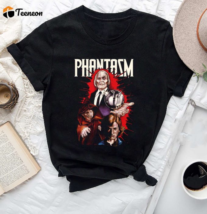 Phantasm Horror Movie T-Shirt: Scary Poster Tee For Him Her Perfect Halloween Gift For Horror Movie Fans 1