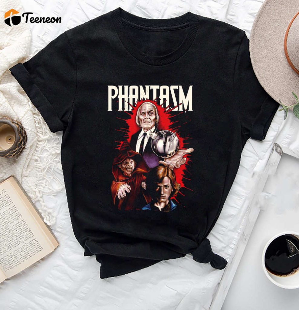 Phantasm Horror Movie T-Shirt: Scary Poster Tee For Him Her Perfect Halloween Gift For Horror Movie Fans 2