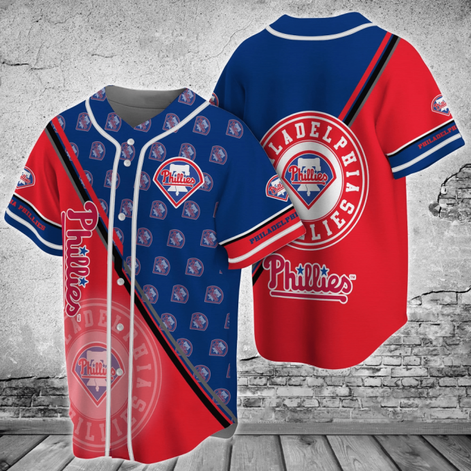 Philadelphia Phillies Mlb Baseball Jersey Shirt For Fans 2