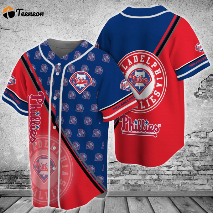 Philadelphia Phillies Mlb Baseball Jersey Shirt For Fans 1